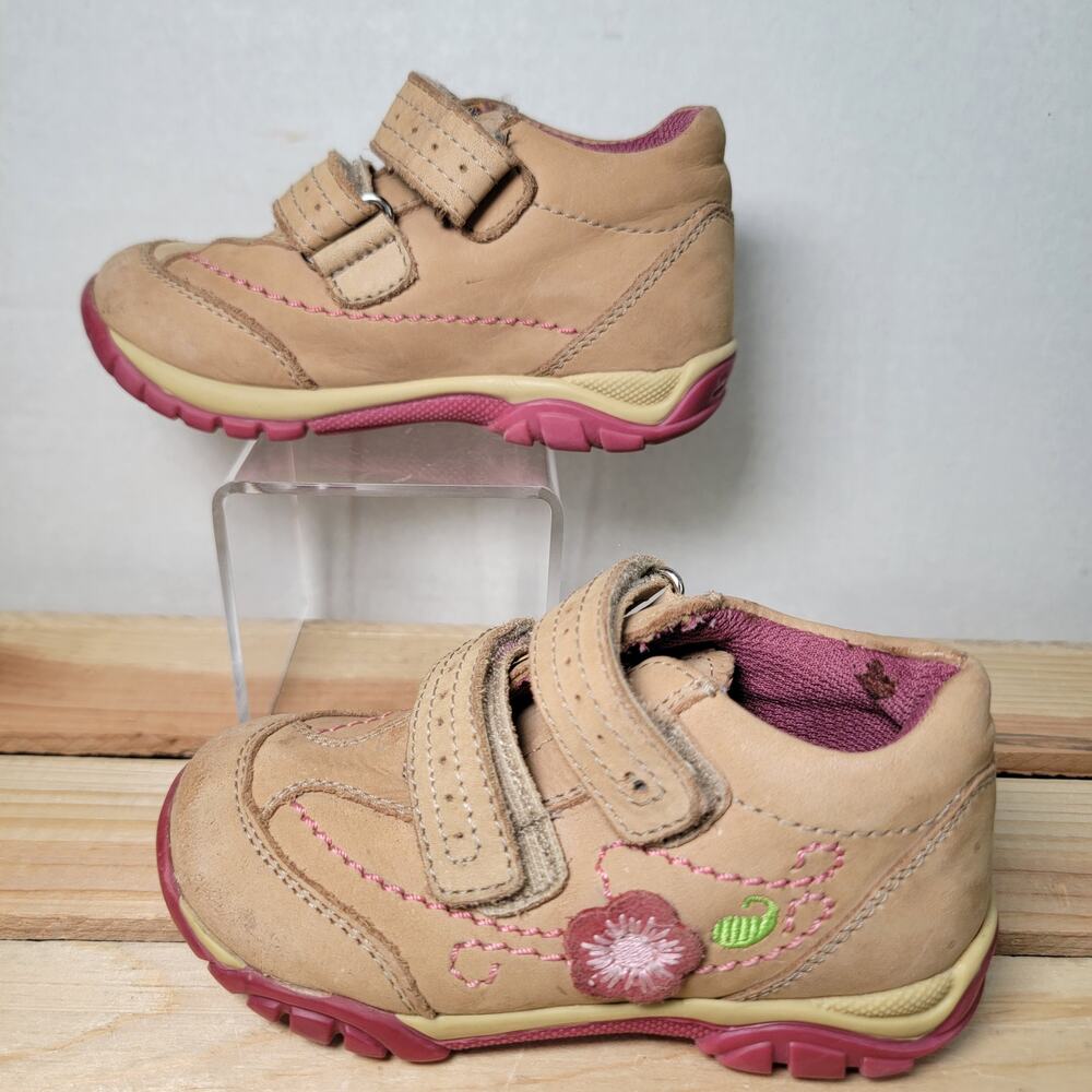 Maren Shoes Infant Brown Leather Uppers - Size 7